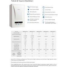 E.c.a. Arceus 15KW Elektrikli Kombi (Trifaze ve Monofaze)