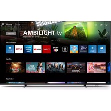 Philips 65PML9008 65" 165 Ekran Uydu Alıcılı 4K Ultra HD Smart LED TV