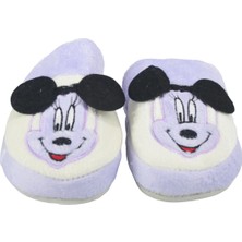 Sia Çanta Eva Comfortline Kaydırmaz Taban ,rufidik Şirin Üşümeyen Ayaklar Tüylü Iç Astar  Fiyonklu Mıckey Mause Figürlü Kadın  Terlik