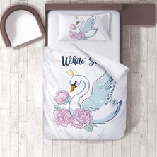 Lina Home Bebek, Çocuk Odası Micro Pamuk Saten Tek Kişilik Çarşafsız Nevresim Takımı Model 00065