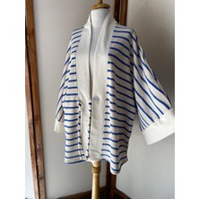 Kinua Studio - Yumuşak Dokulu Kapitone Kalın Ovre Kimono - Unisex