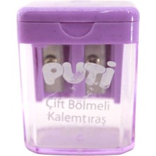 PUTİ ÇİFT BÖLMELİ MİNİ KALEMTIRAŞ 06413