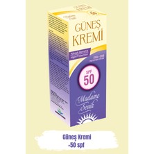 Madame Sevik Spf 50 Günlük Yüksek Uv Korumalı Yüz Güneş Kremi 100 ml