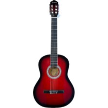 Brahner Klasik Gitar 4/4 Kırmızı AC852