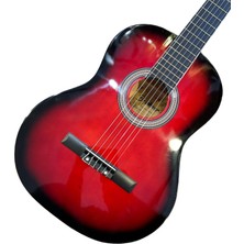 Brahner Klasik Gitar 4/4 Kırmızı AC852