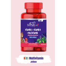 Apron Suppmix Vitamin C D Multivitamin Çiğnenebilir Form 30 Gummies