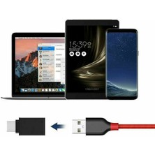 Hobimtek HP-Z08 Metal Usb-C 3.1 Type C Erkek To USB 3.0 Type A Dişi Çevirici Hub Type C Çevirici USB Adaptör