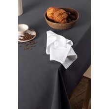 Premium | Keten Gri Masa Örtüsü 140 x 180 cm