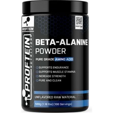 Proftein Beta-Alanine 500 gr (500 Servis) Aromasız