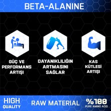 Proftein Beta-Alanine 500 gr (500 Servis) Aromasız