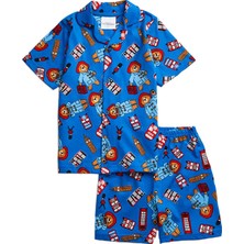 Babies Design Store Paddington Erkek Çocuk Kısa Kollu Pijama Takımı