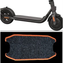 Ninebot Elektrikli Scooter Aksesuar Koruyucu Paspas Ninebot F20 F25 F30 F40 D18E D28E D38E F2 F2 Pro Uyumlu Turuncu Kenar Seçenekli