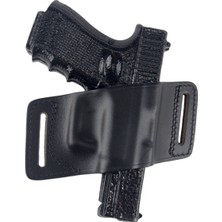 Polis Sepeti Hs Deri Tabanca Kılıfı Speed Kelebek Siyah