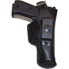 Polis Sepeti Kırıkkale 7.65 Deri Tabanca Iç Kılıfı Yumuşak Deri Siyah