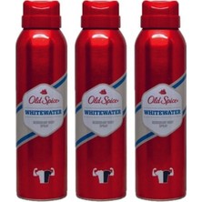 Old Spice Sprey Deodorant 150 ml Whitewater 3 Adet 408450050741833
