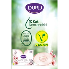 Duru Hydro Pure Sakuraçiçeği 6 Adet Sabun 3X270 gr Duş Lifi ile Birlikte