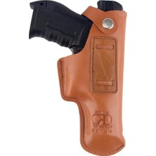 Polis Sepeti Girsan Yavuz 16 Deri Tabanca Iç Kılıfı Yumuşak Deri Taba Sol El