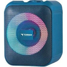Torima D13 Taşınabilir Kablosuz Bluetooth Hoparlör Mavi