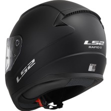 Ls2 Rapid 2 Kapalı Kask (Mat Siyah)