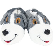 Sia Çanta Eva Comfortline Kaydırmaz Taban ,rufidik Şirin Üşümeyen Ayaklar Tüylü Sevimli Köpek Figürlü Çocuk Panduf