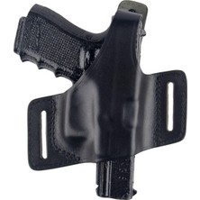 Polis Sepeti Kyc CANIK55 Tp9 Sfx Deri Tabanca Kılıfı Yarım Kelebek Siyah