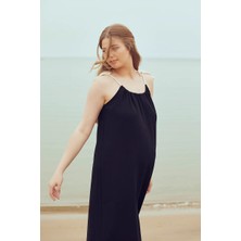 Style The Bump Dream Halat Askılı  Hamile Elbise