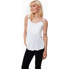 Style The Bump Emery Düğme Detaylı Atlet