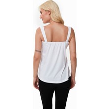 Style The Bump Emery Düğme Detaylı Atlet