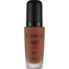 Flormar Mat Touch E Vitamini Içeren Yüksek Pigmentli & Mat Bitişli Fondöten