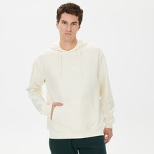 Nautıca Erkek Beyaz Standart Fıt Kapüşonlu Sweatshırt K37226T.1MA