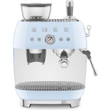 Smeg Pastel Mavi Öğütücülü Espresso Kahve Makinesi EGF03PBEU