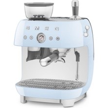 Smeg Pastel Mavi Öğütücülü Espresso Kahve Makinesi EGF03PBEU