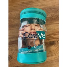 Cerave Akne Eğimli Temizleyici Yüz Bakım Jeli Çanta Hediyeli