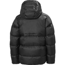 Helly Hansen Siyah Erkek Çocuk Kapüşonlu   Mont 41755_990 Hh Jr Vısıon Puffy Jacket