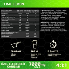 Proftein Bcaa+ Electrolytes 500G (50 Servis) Misket Limon Aromalı