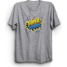 The Fame Super Teacher, Süper Öğretmen, Öğretmenler Günü, Pop-Art Blue, 24 Kasım Tişört