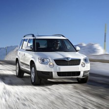 Plastech Skoda Yeti 2010-2013 Tekerlek Bijon Kapağı Krom 5 Adet 1Z0601173