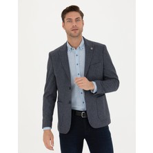 Pierre Cardin Erkek Lacivert Slim Fit Ceket 50274205-VR033