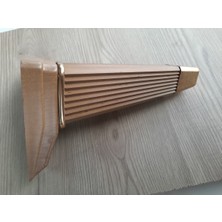 Altuntaş 20 cm Yıldız Ayak Plastik Vanezya Altın Desenli (4 Adet)