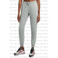 Nike Kadın Sportswear Essential Fleece Jogger Gri Eşofman Altı Standart Kesim Rahat Tasarım