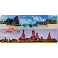 Dünyadan Hediyeler Tayland Temalı Plaka Magnet