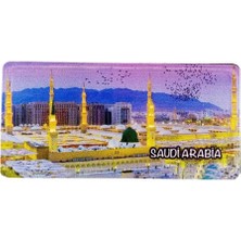 Dünyadan Hediyeler Suudi Arabistan Temalı Plaka Magnet