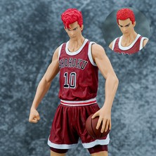 Red Ocean Slam Dunk Foc Gk Sakuragi Hanamichi Akagi Haruko El Yapımı Ofis Bebeği Modeli (Yurt Dışından)