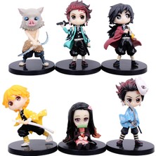 Red Ocean Demon Slayer Q Versiyonu Figürü 1. Nesil 2. Nesil 3. Nesil Tanjiro Süsleri Nezuko Araba Süsleri (Yurt Dışından)