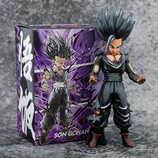 Red Ocean Dragon Ball Çizgi Roman Versiyonu Çizgi Roman Rengi Son Gohan Çikolata Rengi Siyah Gizli Savaş Hasarlı Versiyon Model Kutulu Şekil (Yurt Dışından)