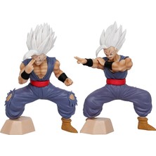 Red Ocean Dragon Ball Serisi Canavar Sun Wuhan'ın Çömelme Duruşu ve Dalgalar Göndermesi, Gohan'ın Enerji Toplaması, Gohan El Modeli Süsleri (Yurt Dışından)