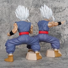 Red Ocean Dragon Ball Serisi Canavar Sun Wuhan'ın Çömelme Duruşu ve Dalgalar Göndermesi, Gohan'ın Enerji Toplaması, Gohan El Modeli Süsleri (Yurt Dışından)