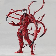 Red Ocean El Yapımı Örümcek Adam Yamaguchi Tarzı Hareketli Venom Katliamı Modeli Süs Bebeği (Yurt Dışından)