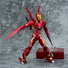 Red Ocean Avengers Iron Man MK50 Seti Sürümü Aksiyon Şekilli Kalıp Süsleme (Yurt Dışından)