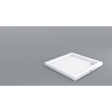 Shower 95*95 Kare Flat Duş Teknesi (H:7 Cm)